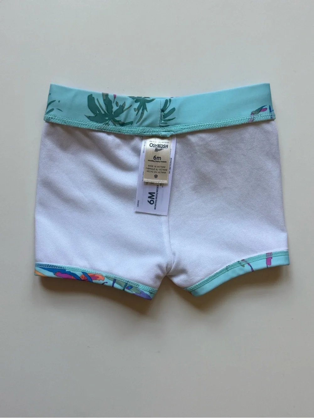 Oshkosh B'Gosh Baby Boy Tropical Swim Trunks - Size 6M